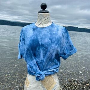 🌞3 for $25🌞 | Indigo Hand Dyed Tee